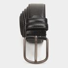 Men's Black Polyurethane Casual Belt, , small image number null