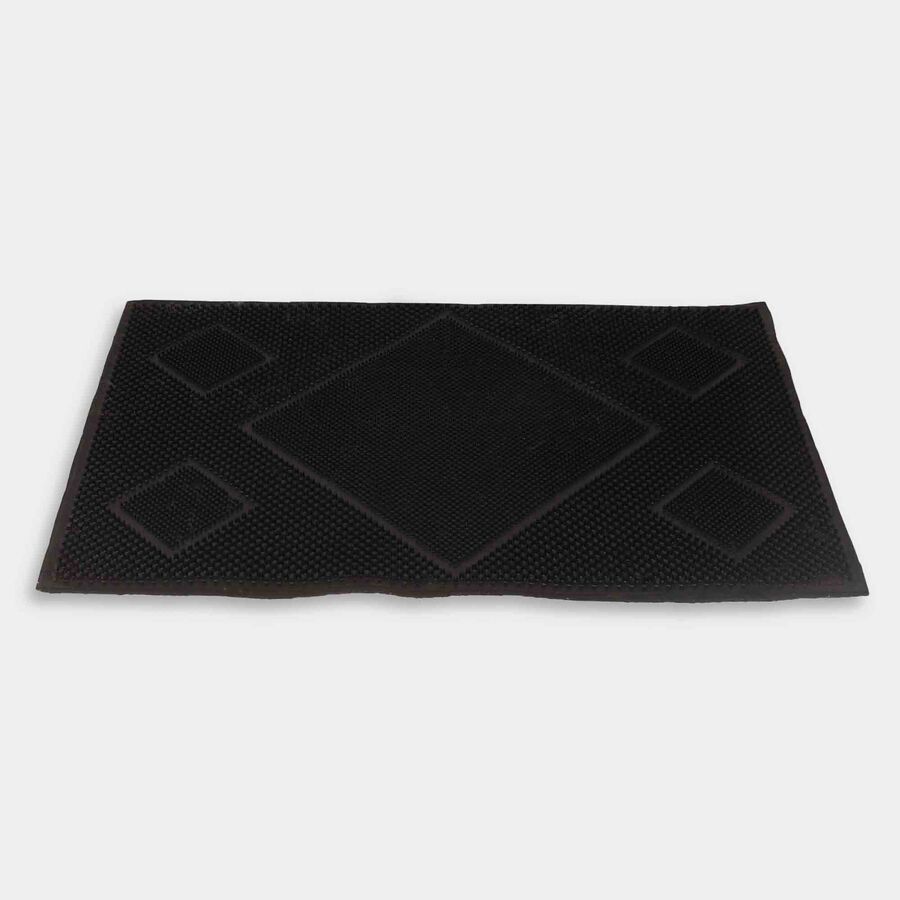 Anti-Skid Black Rubber Door Mat, , large image number null