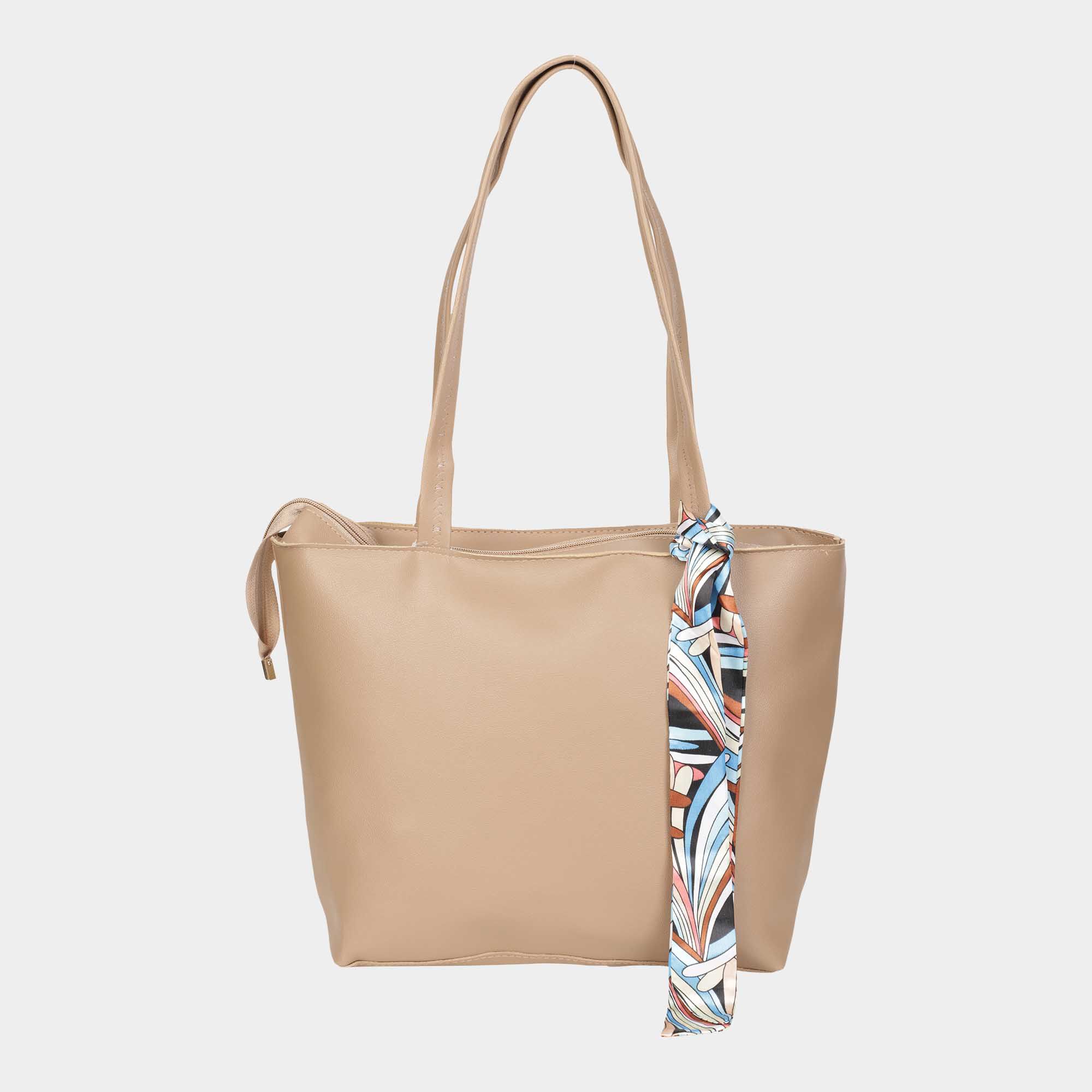 Polyurethane outlet tote bag