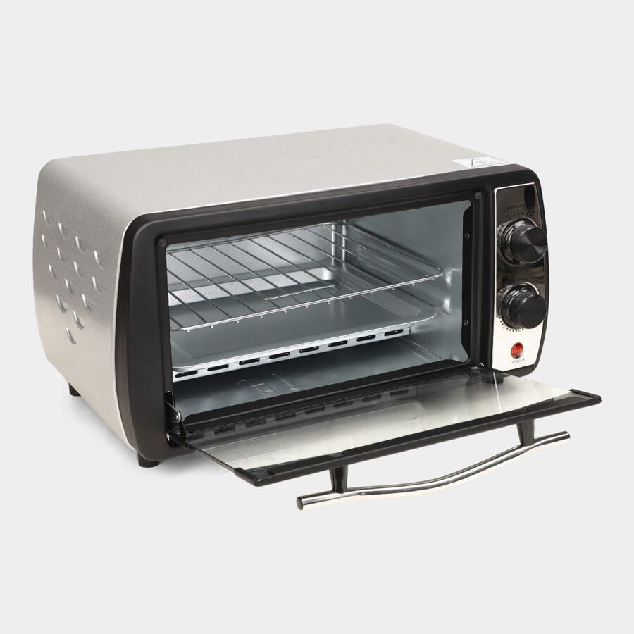 800 W Powder Coated Oven Toaster Griller, , large image number null