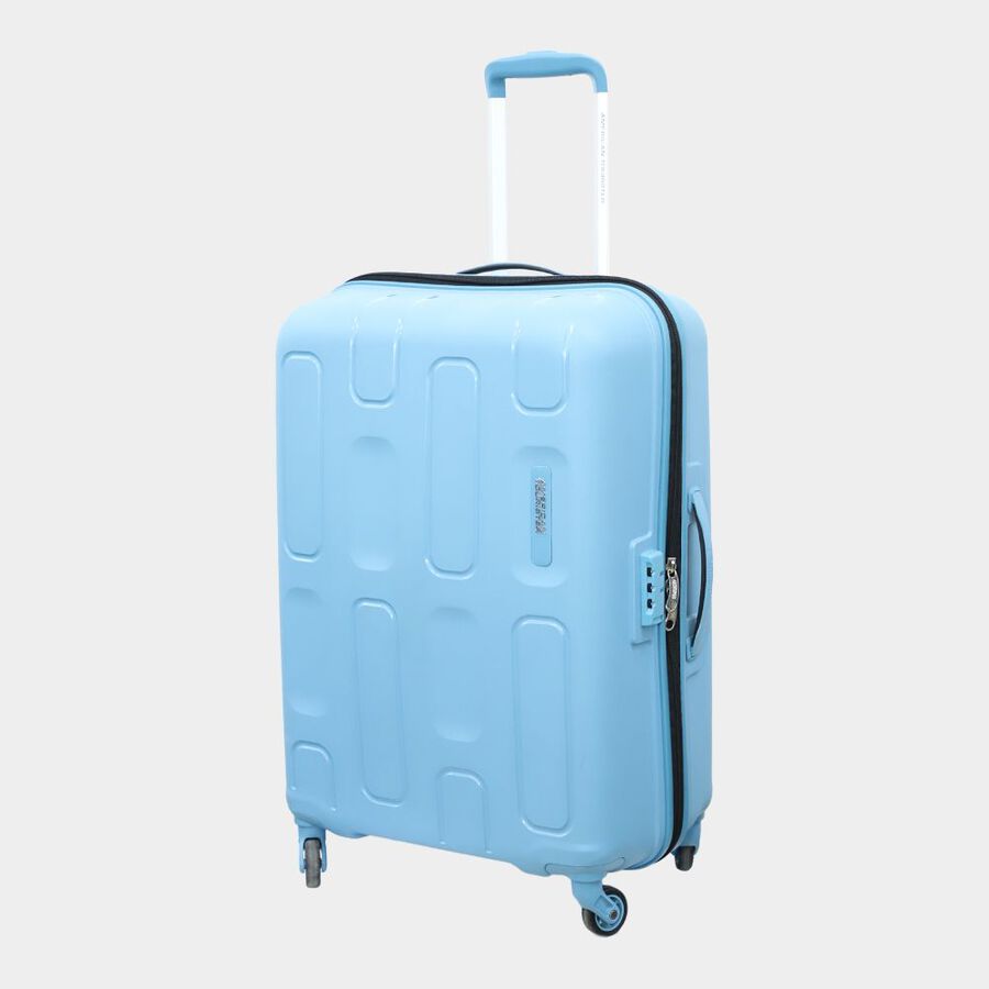 1 Pc. 4-Wheel PVC Matee Hard Case Trolley, Medium, , large image number null