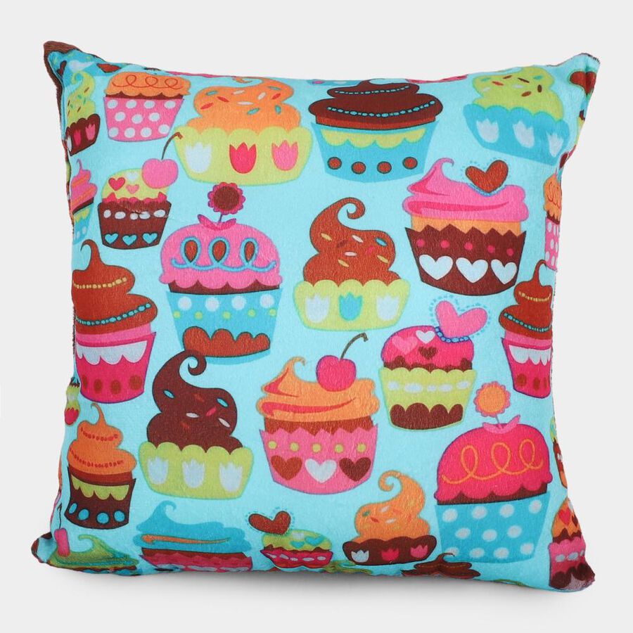 Blue Fabric Cushion, , large image number null