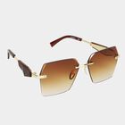 Men's Brown Plastic Mens Sunglasses , , small