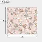 120 GSM Pink Polyester Double Bedsheet, , small image number null