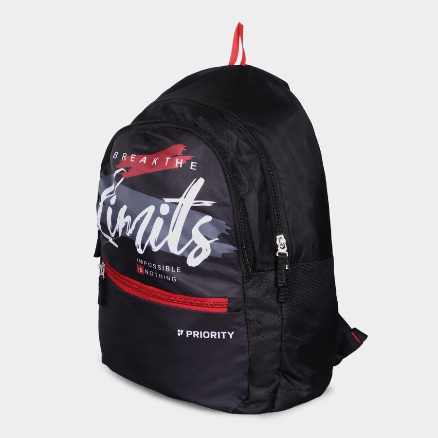 Black Backpack, 35 L (Approx), , large image number null