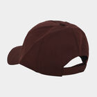 Men's Brown Fabric Cap, , small