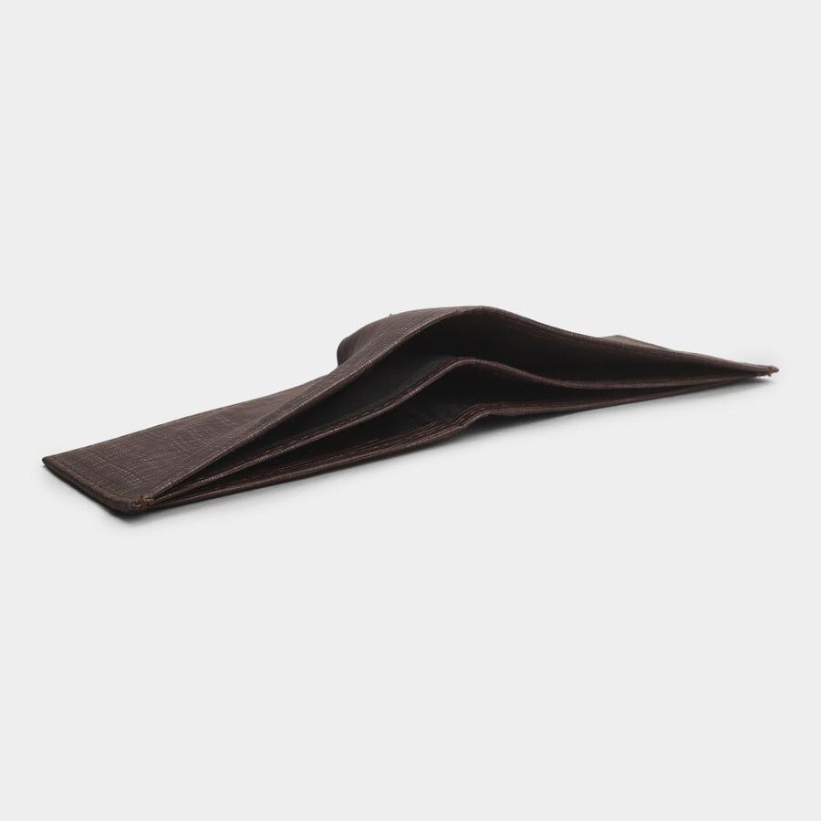 Men's Brown PU Wallet, , large image number null