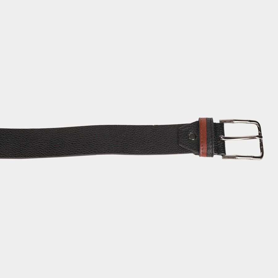 Men's Polyurethane Casual Belt, Size 36, Textured, , large image number null