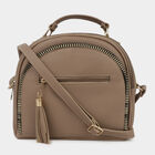 Women Plain Beige Sling Bag, , small image number null