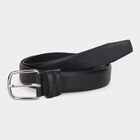 Men's Black Pu Formal Belt, , small