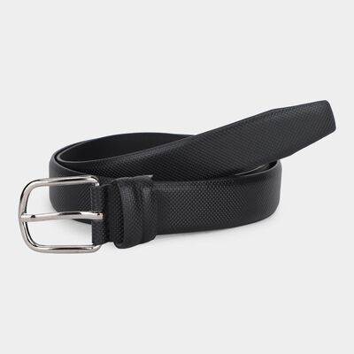Men's Black Pu Formal Belt