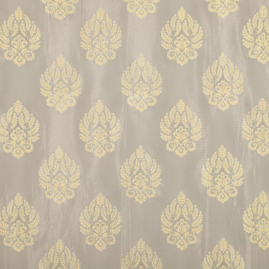 7ft. Grey Polyester Curtain, , large