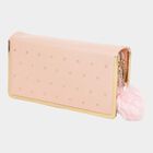 Women's Polyurethane Zipper Hand Pouch, , small image number null