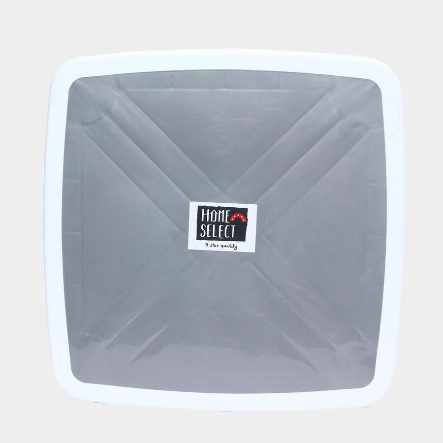 Grey Plastic Bath Stool, , large image number null