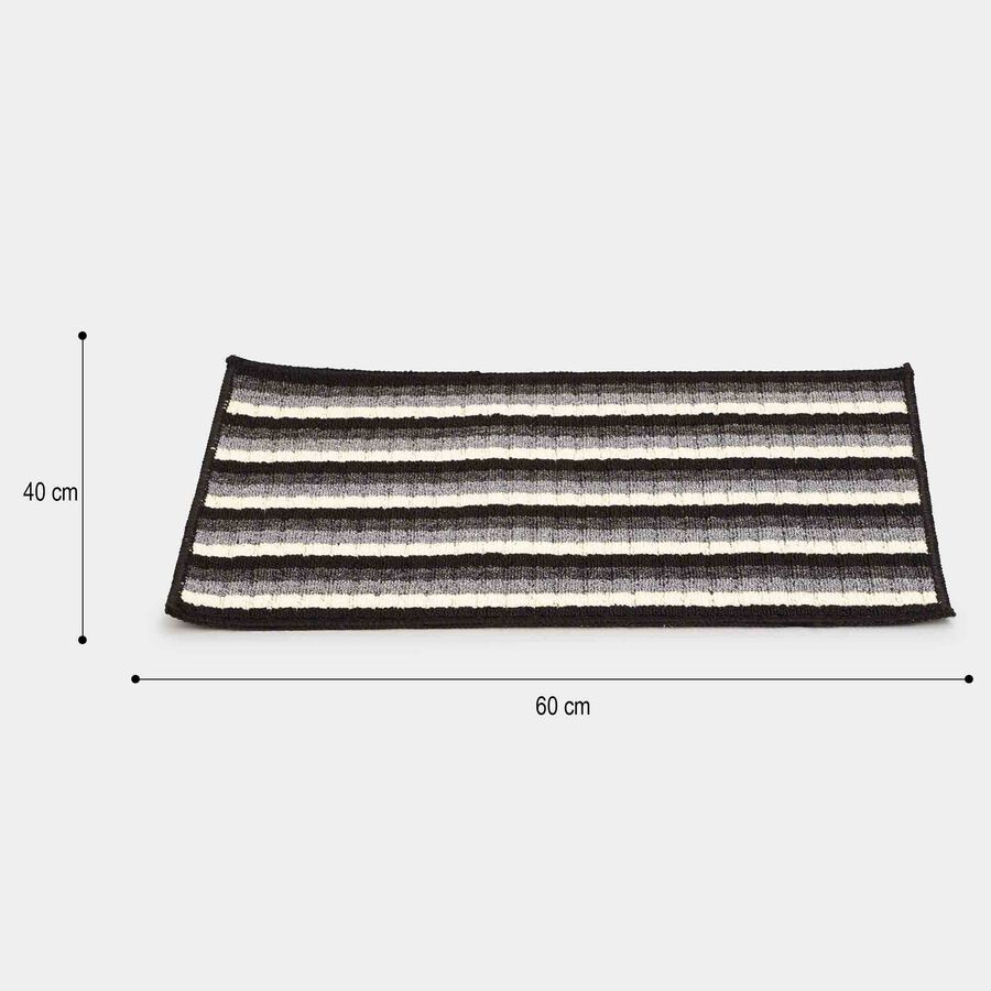 Anti-Skid Grey Polyester Door Mat, , large image number null