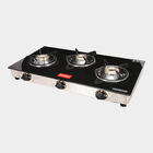 Glass Top With Stainless Steel Bottom Gas Stove , , small image number null