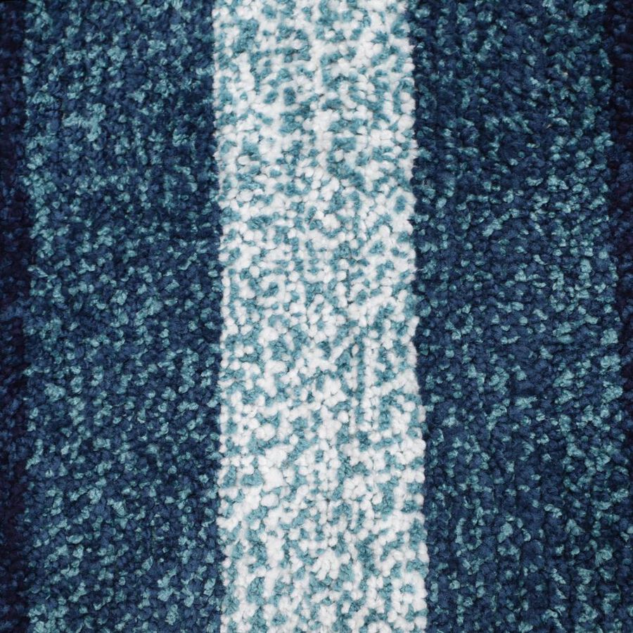 Anti-SKId Blue Polyester Door Mat, , large image number null