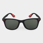 Men's Black Plastic Sunglass , , small