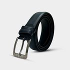 Men's Black Polyurethane Formal Belt, , small image number null