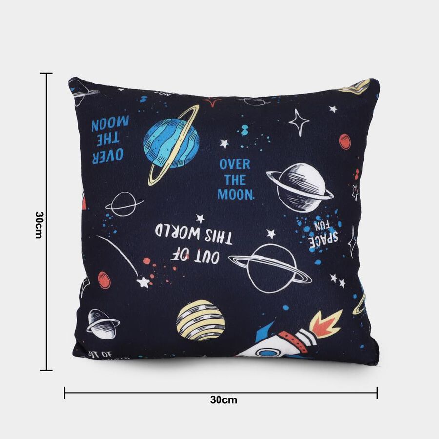 Black Fabric Cushion, , large image number null