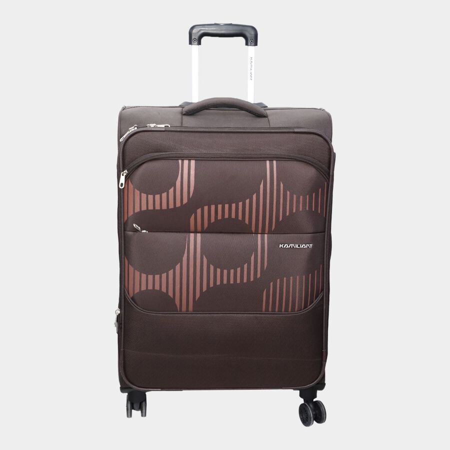 8-Wheel Polyester Soft Case Trolley, Medium, , large image number null