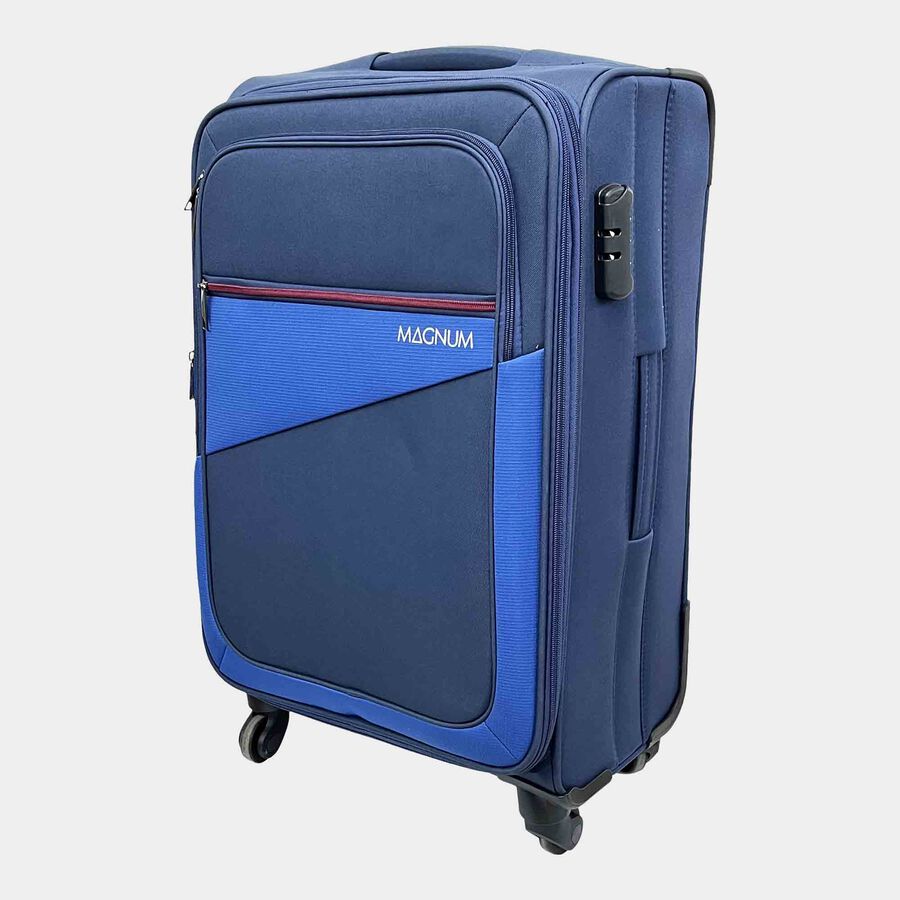 4-Wheel Polyester Soft Case Trolley, Medium, , large image number null