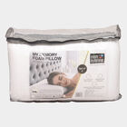 White|Grey Memory Foam Cushion Set of 2, , small image number null