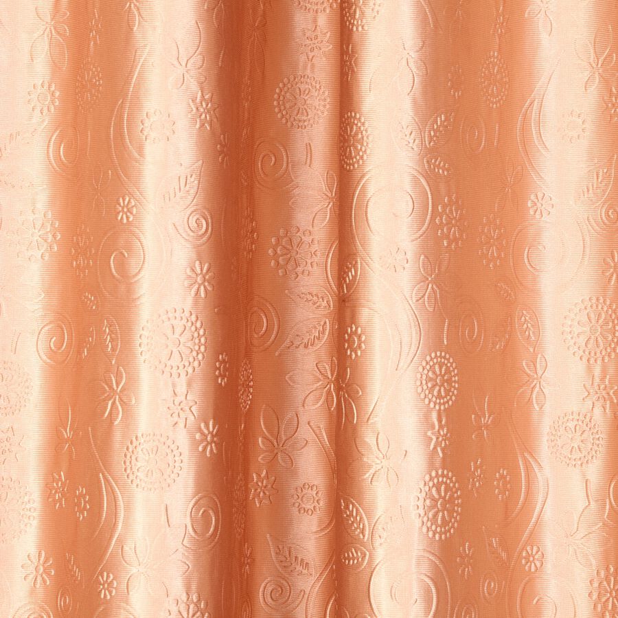 9ft. Rust Microfiber Long Door Curtain, , large image number null