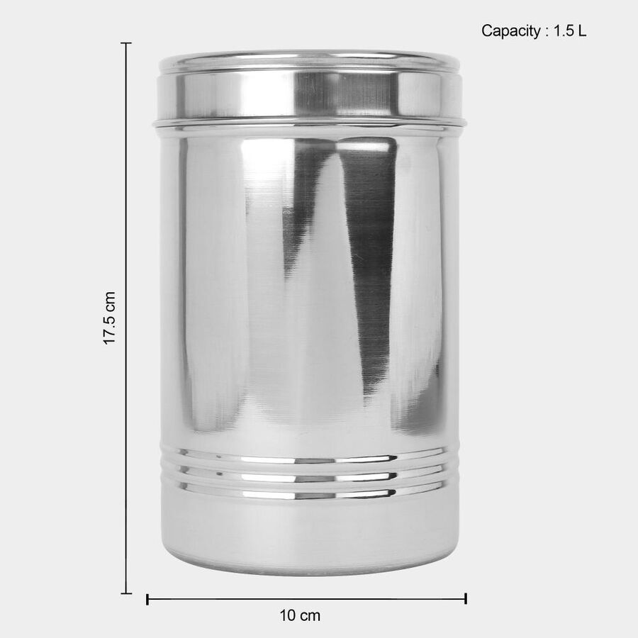 1.5 L Stainless Steel Container, , large image number null