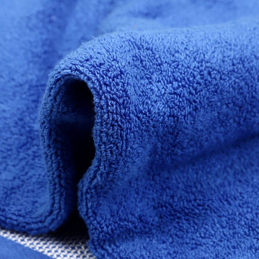 480 GSM Blue Cotton Bath Towel, , large image number null