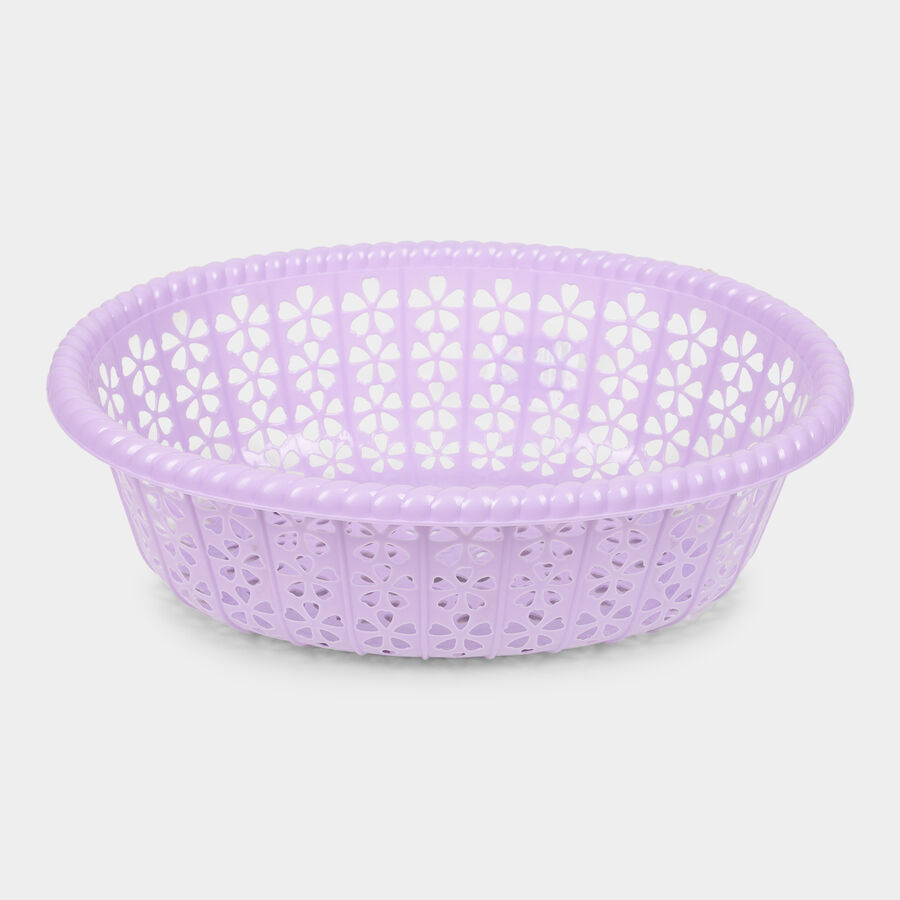 Purple Pastic Basket, , large image number null