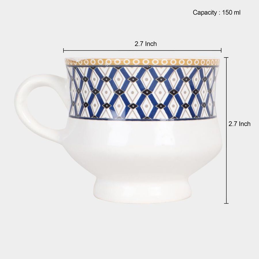 150 ml Stoneware Cup & Saucer Set, , large image number null