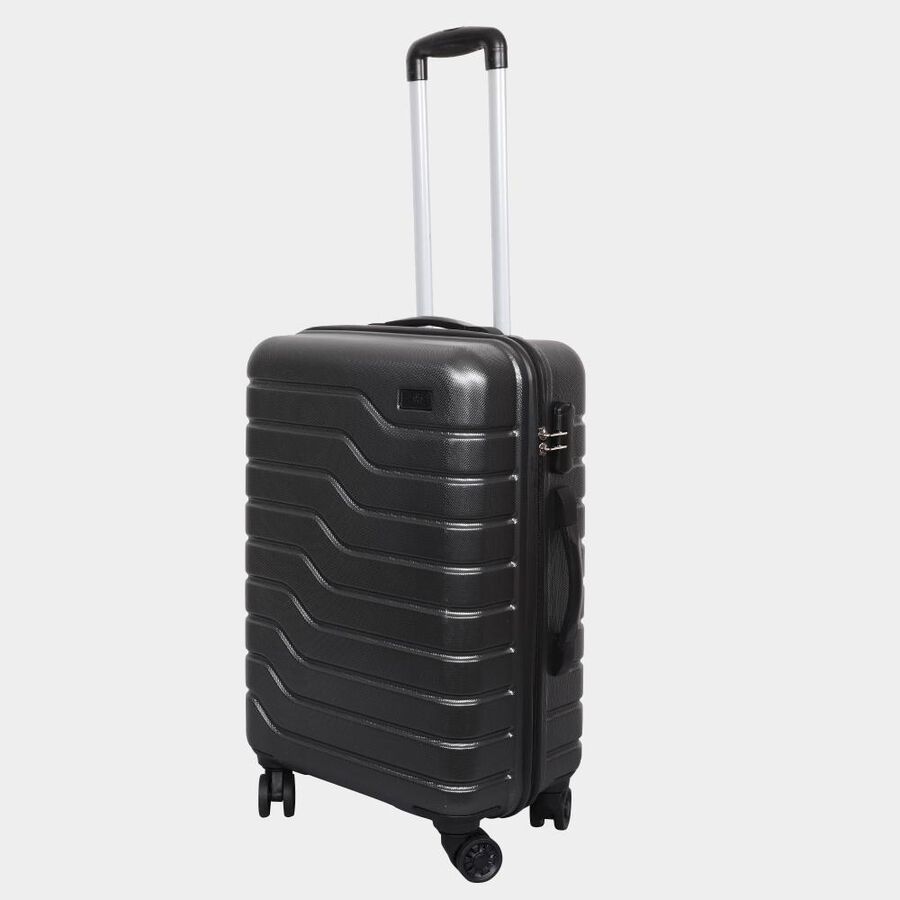 8-Wheel Dark Grey Polycarbonate Hard Case Trolley, Medium, , large image number null