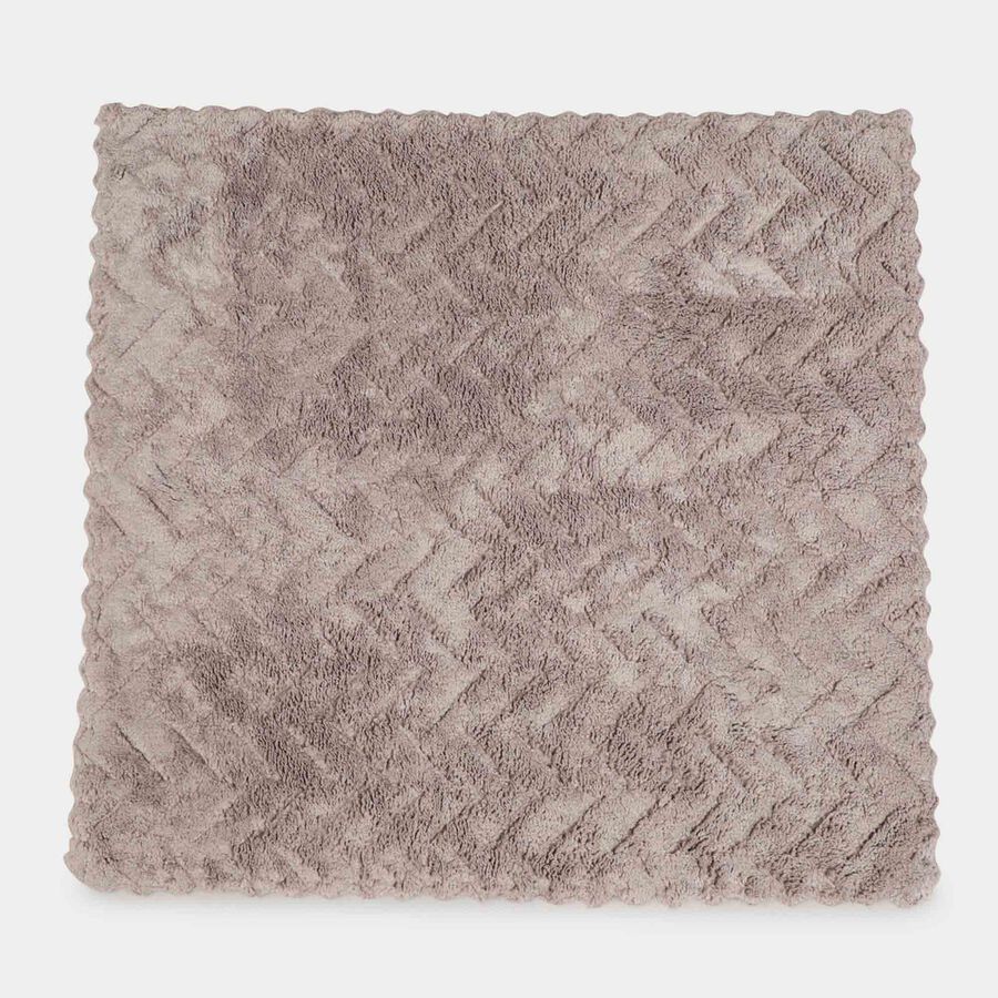300 GSM Grey Microfiber Face Towel, , large image number null