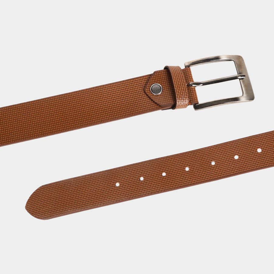 Men's Brown Polyurethane Casual Belt, , large image number null
