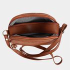 Women's Polyurethane Zipper Sling Bag, , small image number null
