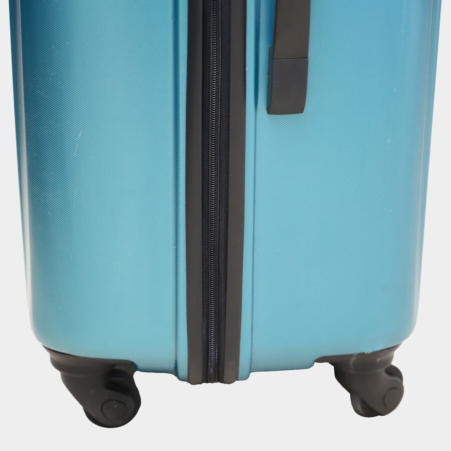 4-Wheel Teal PVC Matee Hard Case Trolley, Large, , large image number null