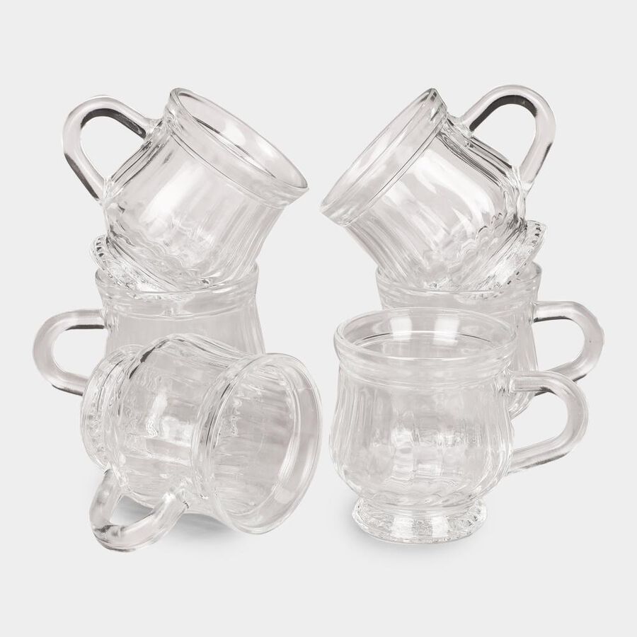 120ml Glassware Cup Set of 6, , large