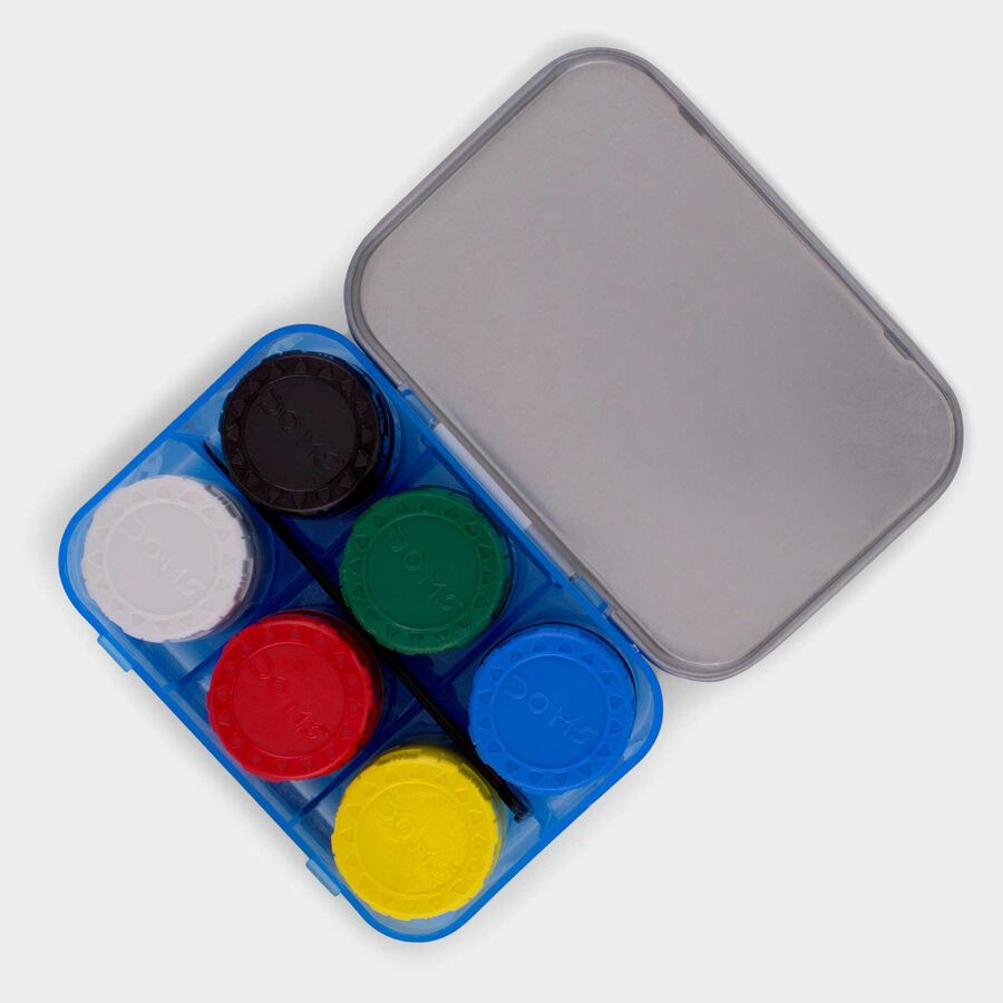 6 Shades Poster Colour Set, , large image number null