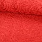 500 GSM Red Cotton Hand Towel, , small image number null