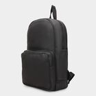 Black PU Backpack, , small image number null