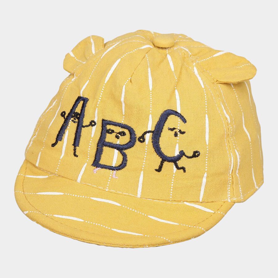 Kids' Brown Nylon Cap, , large image number null