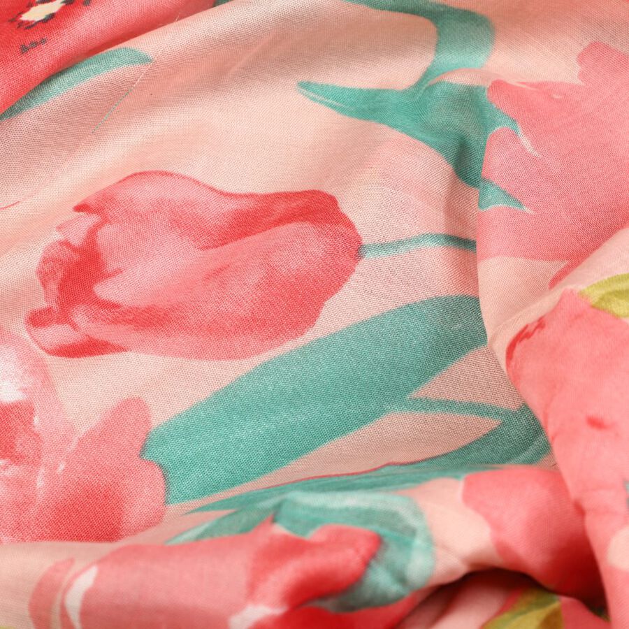 Women's off-White Viscose Scarf, , large image number null