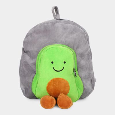 Kid's Soft Velvet Cartoon School Bag