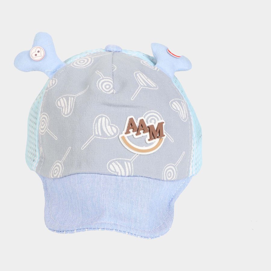 Kids' Brown Canvas Cap, , large image number null