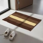 Anti-SKId Brown Polypropylene Door Mat, , small image number null