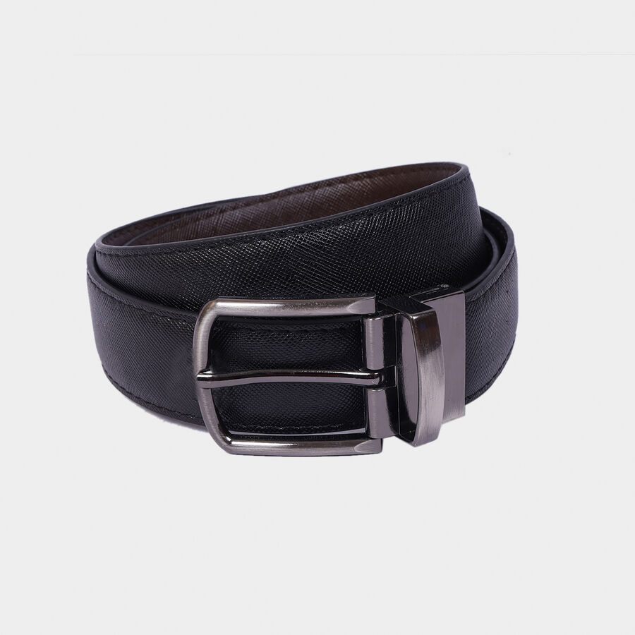 Men Formal Black Belt (36 in.), , large image number null
