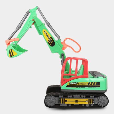 Kid's Plastic Bulldozer Toy