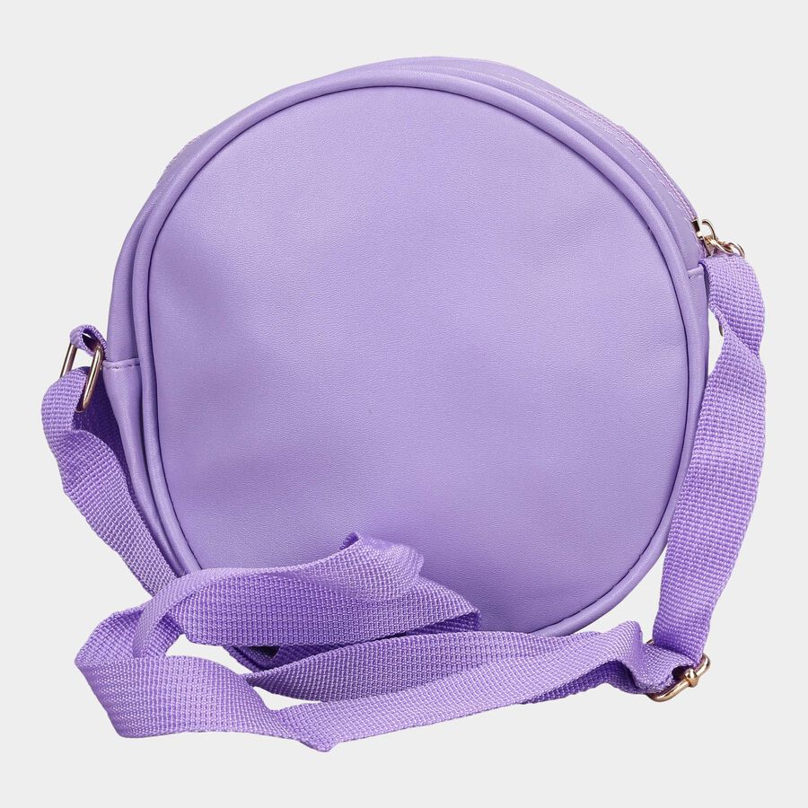 Kid's Purple Polyurethane Bag, , large image number null