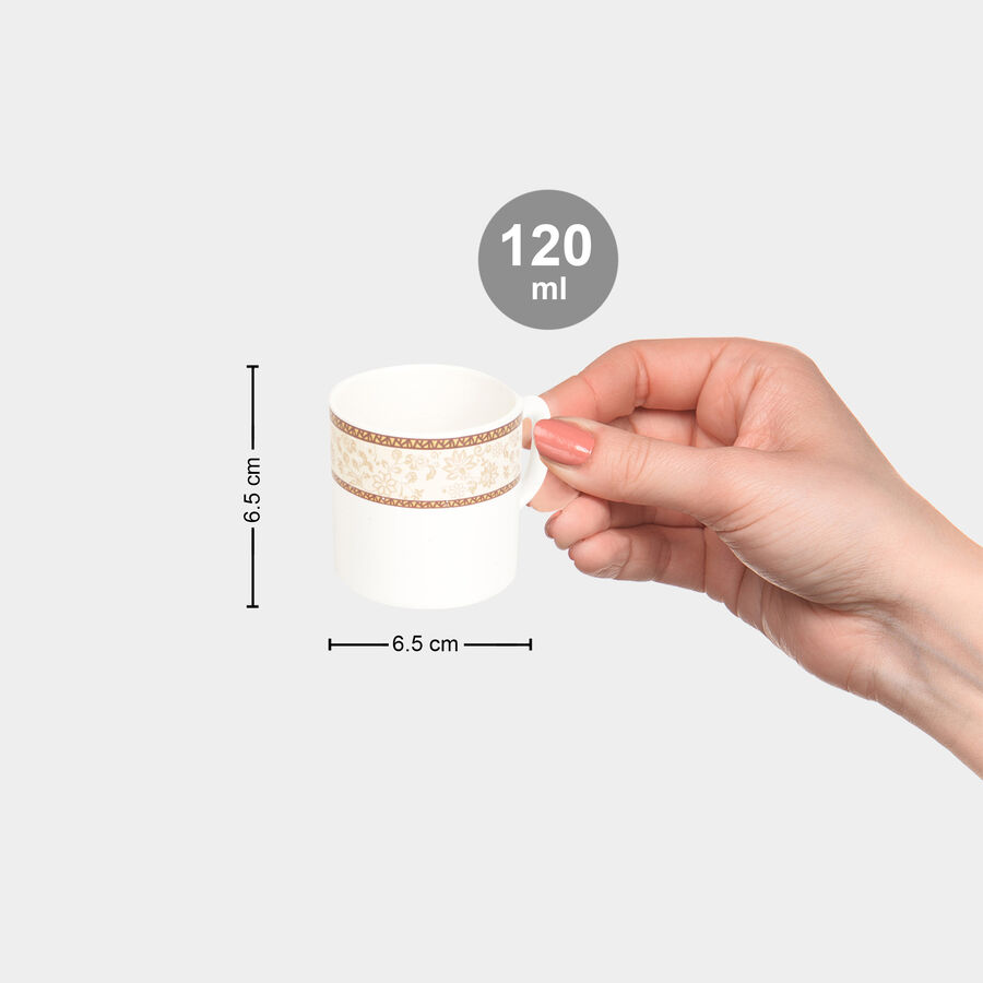 120ml Stoneware Cup, Set of 6, , large